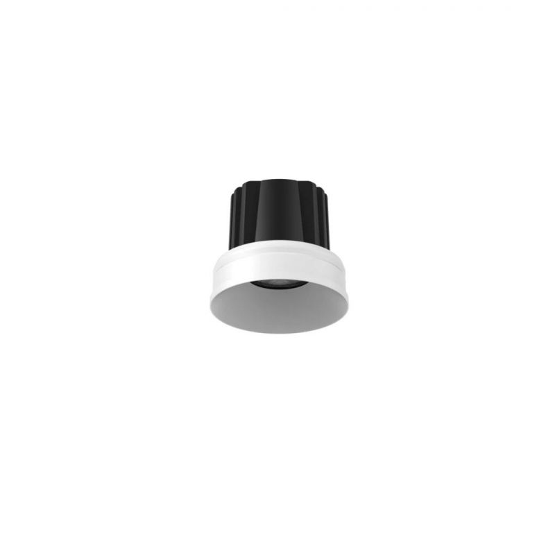 Hotel Anti Glare Round Trimless LED Downlights Recessed Lighting LED Commercial Down Light