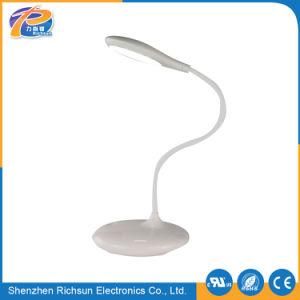 3.7V/1200mAh USB LED Light Touch Table Lamp for Reading