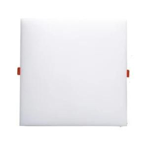 High Bright OEM Ultra Recessed Surface Mounted Adjustable LED Panel Light Ceiling Lamp Rimless Panel