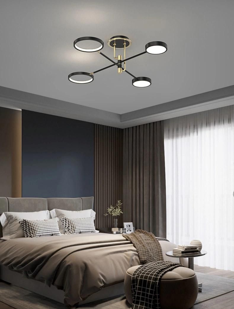 Nordic Surface Mounted Luxury Living Room Bedroom Smart Home LED Light Ceiling Lights