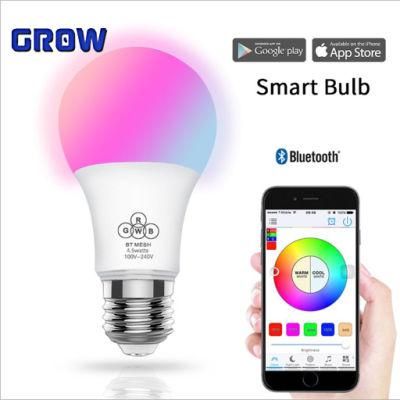 A60 Bluetooth Mesh Self-Organizing Network Light Smart Bulb Lamp