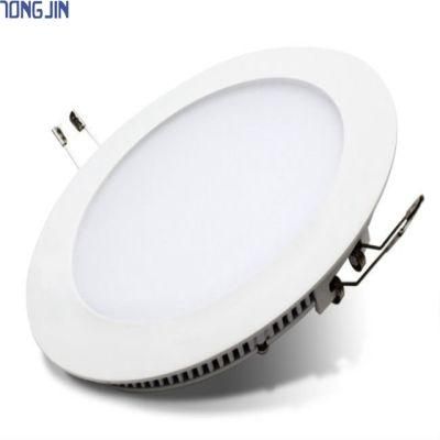 Indoor Office Slim Round LED Ceiling Panel Lamp Light