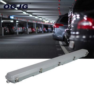 IP65 Garage LED Tri Proof Light 40W Tube Batten Lighting