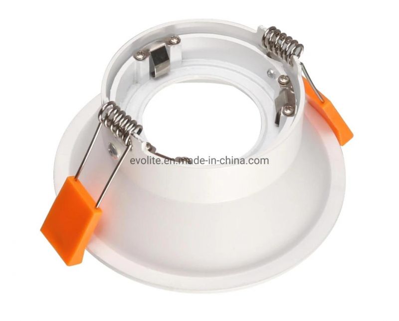 Aluminum Adjustable Downlight MR16 GU10 LED Ceiling Light Parts Round