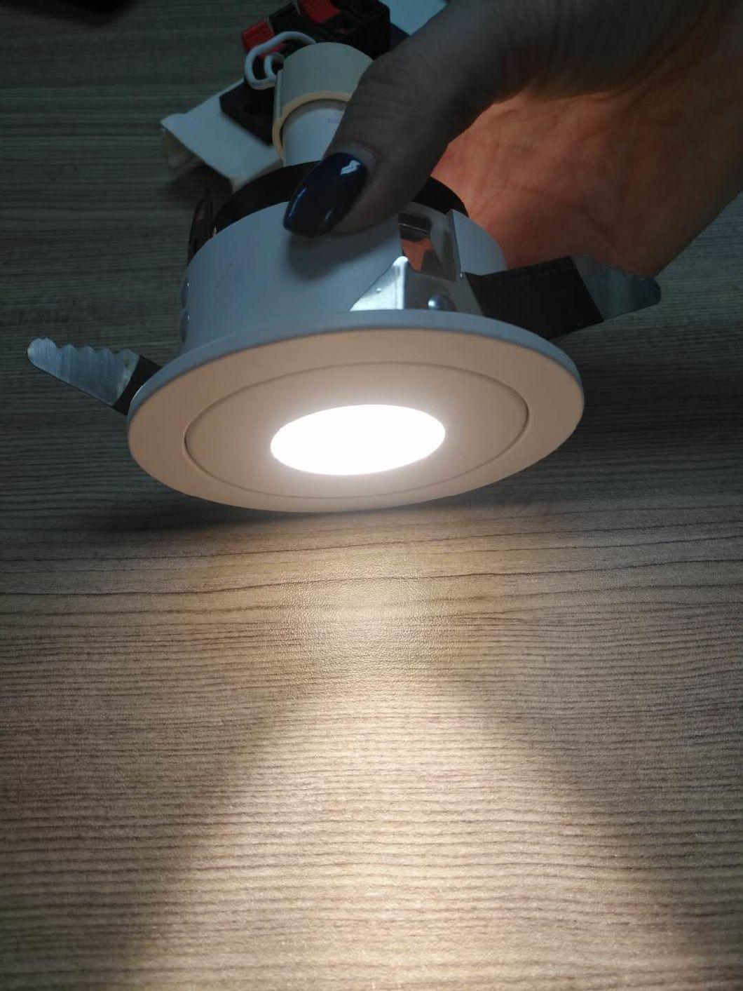 Popular LED GU10 Downlight Fixture Spotlight Housing 3 Years Warranty RoHS CE