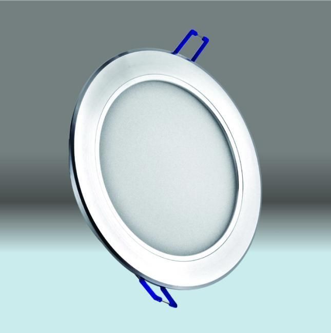 Recessed Slim LED Down Light 4 Inch 8W- Silver -S Series