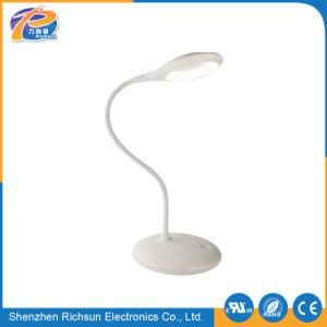 3.7V/1200mAh White Light Foldable Touch Switch LED Table USB Desk Lamp