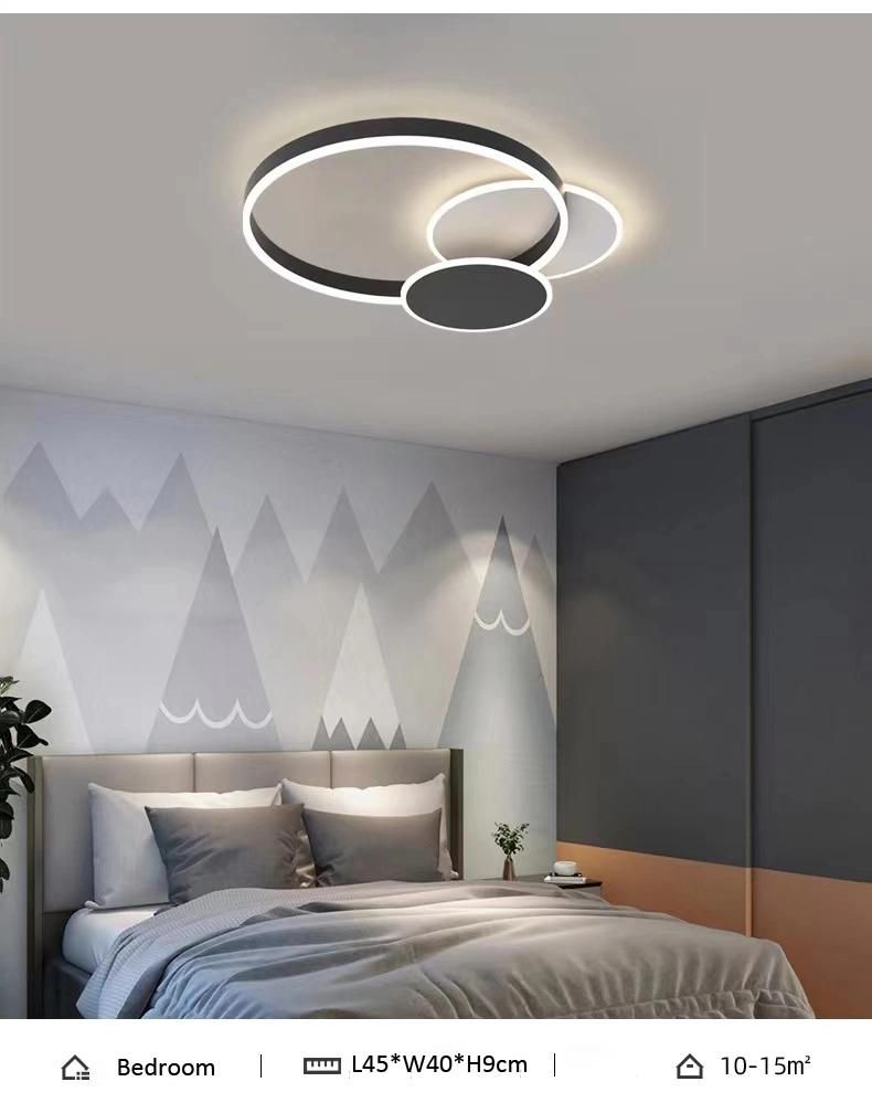 2022 Combination Sales Dining Living Smart Furnitures Home Black Hanging Room Light Decor Ceiling Light