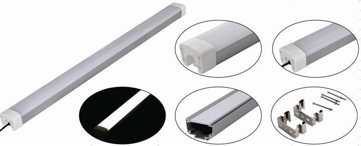 2FT 30W Suspended LED Linear Trunking Light for Garage Warehouse Workshop Lighting