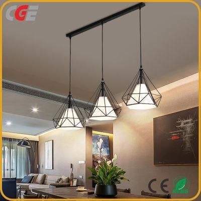 Lights Lighting Modern Chandelier Black Iron Hanging Light Fixtures Hotel Restaurant Ceiling Suspended Lamps