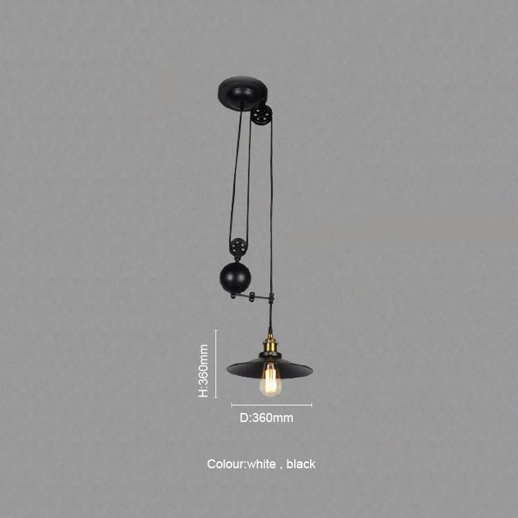 Retro Black Industry Pendant Light Modern Light Bar