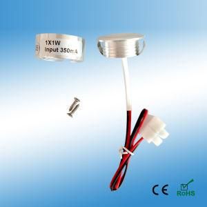 1W Dimmable LED Recessed/Cabint/Puck Light