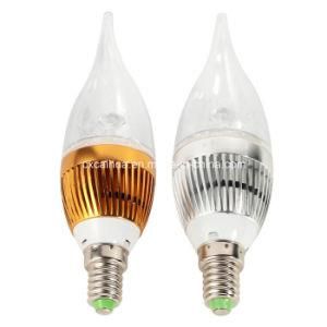 3W Tailed E14 Gold Warm 2700-3000k LED Candle Light