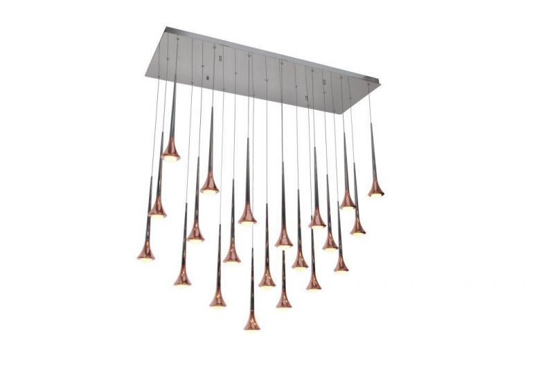 Masivel Lighting Luxury Modern Hotel LED Chandelier Lighting