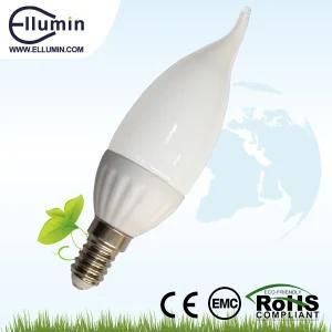 E14 Ceramic Candle LED Lamp Light