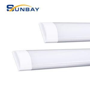 120lm/W PF0.9 Ra80 AC85-265V 60cm 90cm 120cm 150cm LED Batten Light 18W 28W 36W 45W 48W for Hotel