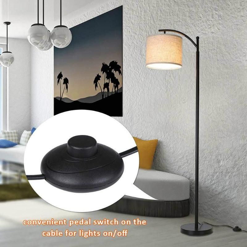 Nordic Modern Floor Light Living Room Matte Fabric Amazon Hot Selling Lights Floor Lamps