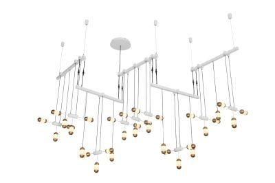 Masivel Nordic Luxury Hall Hotel Decorative LED Pendant Lighting