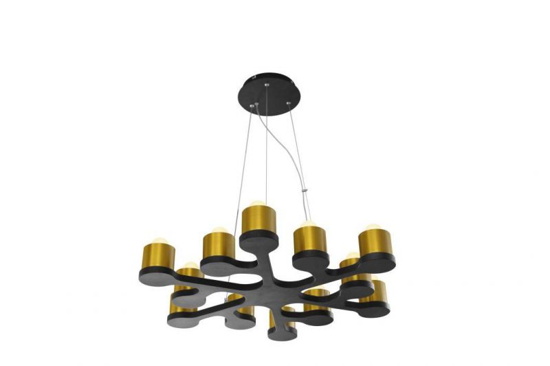 Masivel Simple Black LED Lights Restaurant Home Pendant Lighting