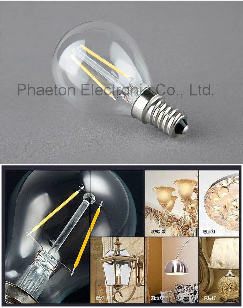 G45 E27 2W LED Filament Bulb (pH6-3003)
