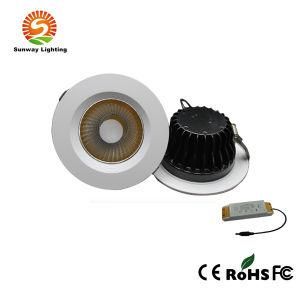 High Lumen Round 15W COB Downlight Epistar LED