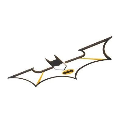 Batman Ceiling Light Simple Atmospheric LED Eye Protection Bedroom Lighting