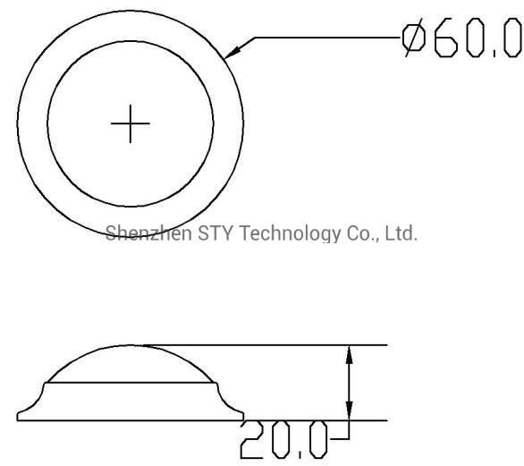 LED Driverless Spotlight for Furniture/Wardrobe/Counter/Cabinet