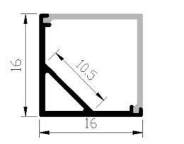 LED Aluminum for Size Is 16mm*16mm