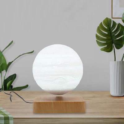Creative Gift 3D Printing Magnetic Levitating Moon Light for Home Decor