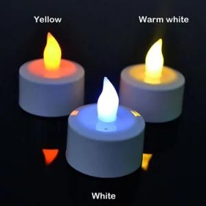 Linli Battery Powered Plastic Flameless LED Candle Light for Decoration