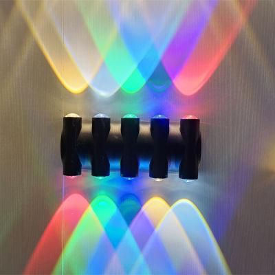 High Luminous Household Garden Hotel Corridor Waterproof Die Casting Aluminium LED SMD Double Wall Lights Indoor