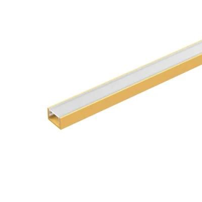 European Top Quality Simple Design Slim LED Recessed Mounted Aluminium Linear Profile