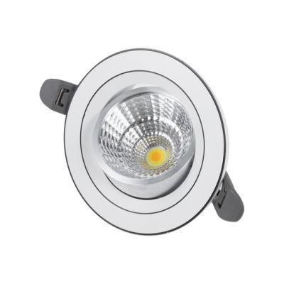 12W Recessed Adjustable Ceiling Indoor Lighting LED Downlight