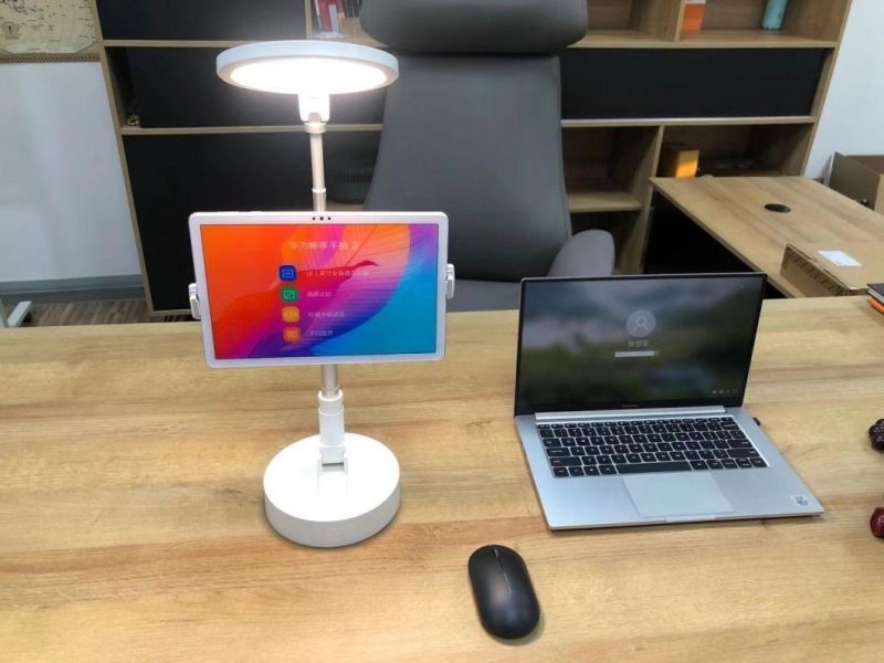 Stylish Battery Powered LED Desk Lamp, Foldable and Height Adjustable Table Lamps, Dimmable Office Lamp, Adjustable Color Modes Brightness, Eye Protection Light