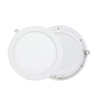 3W/6W/9W/12W/15W/18W/24W Round Ceiling Recessed Slim LED Panel Light