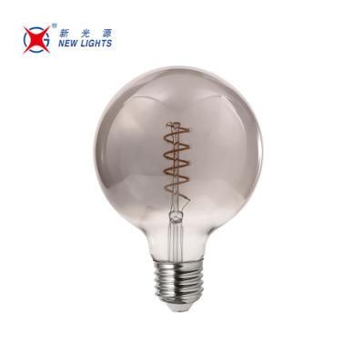 Globe LED Filament Bulb Gun Black