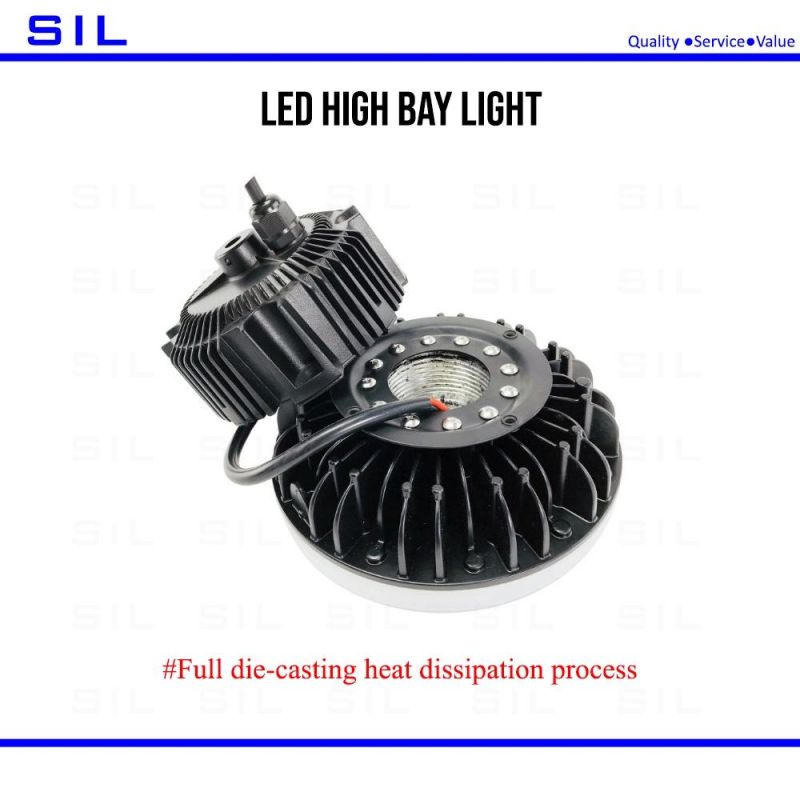 Industrial Sports Venues Warehouse Gymnasium Lighting 50W 100W 200W 300W LED High Bay Lights