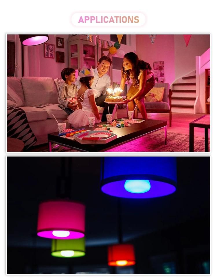 Factory Price WiFi Connected CE Multi-Function Eco Friendly Energy Saving Smart Bulb Homekit