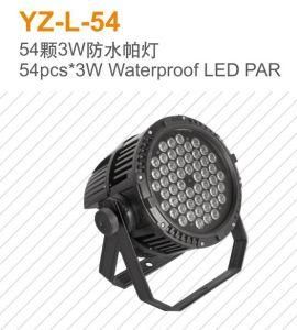 Stage 54pcsx3w RGBW Waterproof LED PAR Light