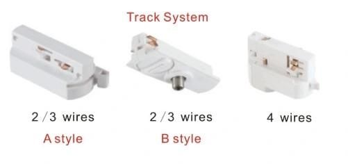 LED Track Light with GU10/MR16/Gu5.3