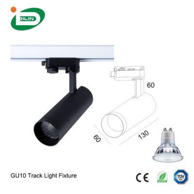 Rotatable Anti-Glare High Efficiency 9W LED Track Lights GU10 LED Bulb Compatible Energy Saving Lamps