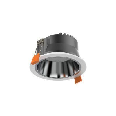 12W PC Cover Recessed General Lighting COB LED Downlight