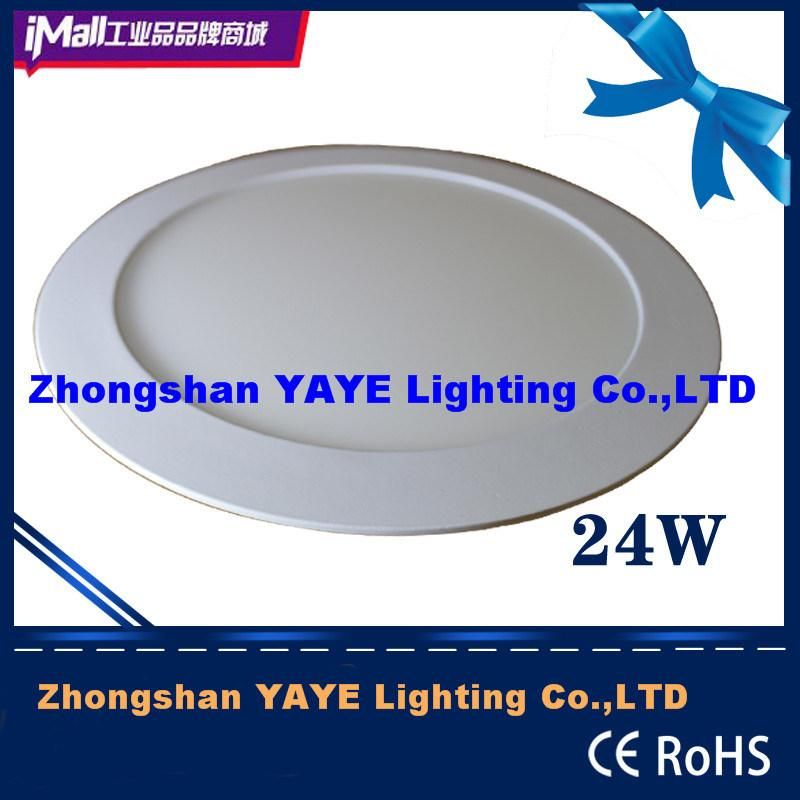 Yaye 18 Ce/RoHS Approval Recessed Round 9W LED Panel Light / 9W Round LED Panel Lamp with 2/3years Warranty