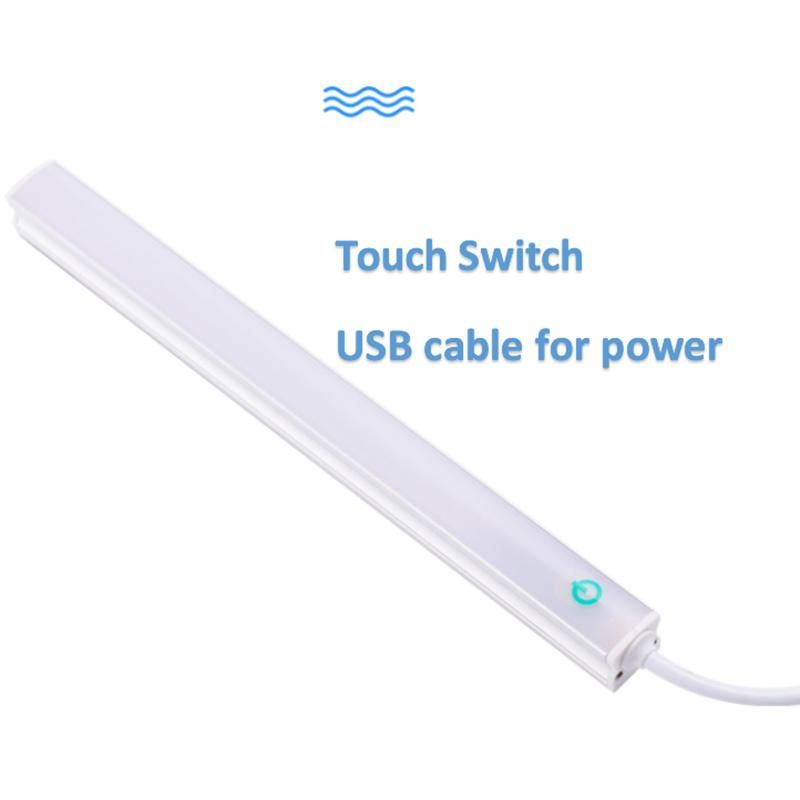 Quality USB Cabinet Lamp with Dimmer Switch 5W Under Cabinet Wardrobe Kitchen Light Portable LED Night Reading Lamp for Kids