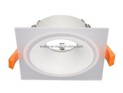 Hot Sale Square MR16 Fitting Aluminum MR16 GU10 Spot Light Frame