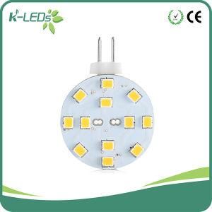RV LED Replacement Bulbs Bi-Pin G4 Disk 12SMD2835 DC10-30V AC8-18V
