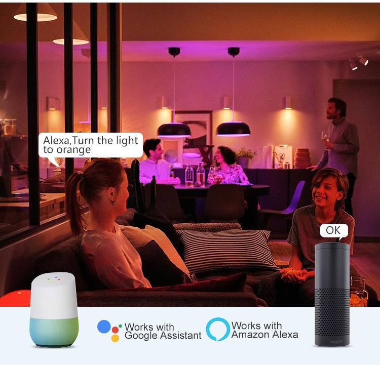 Ios Devices Controled Multi-Function Smart Bulb for House Living