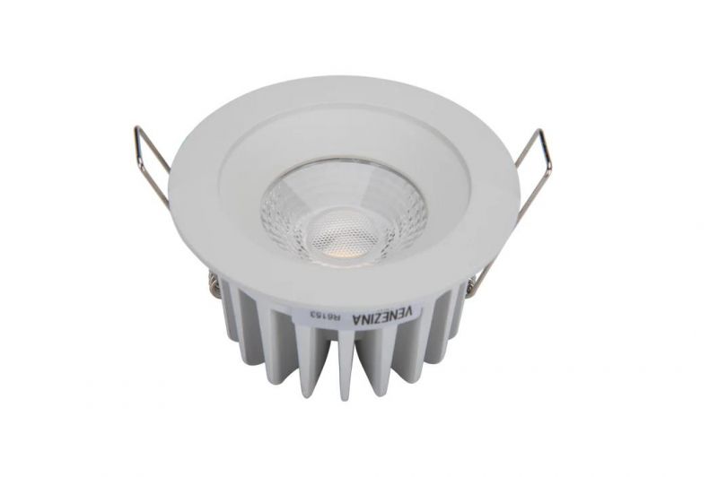 Factory Direct Supply IP44 6W/10W/15W Fixed Round Ceiling Recessed LED Downlight