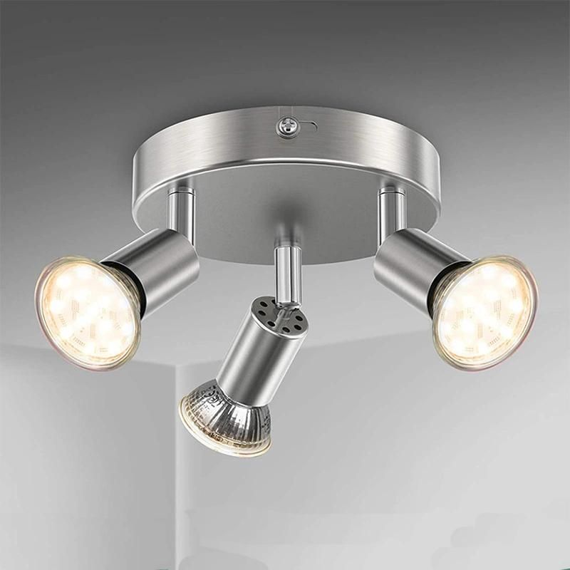 Modern Minimalist Three-Head Ceiling Spotlight Lamp Decorative Light Aisle Corridor Lighting
