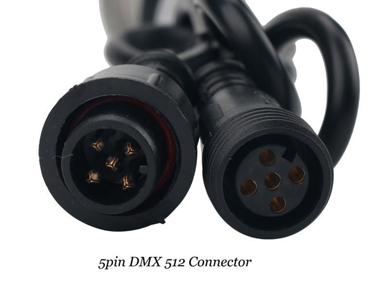 DMX 512 RGB Bulb Lamp 3W IP68 24V LED Lighting for Outdoor Garden Party Light